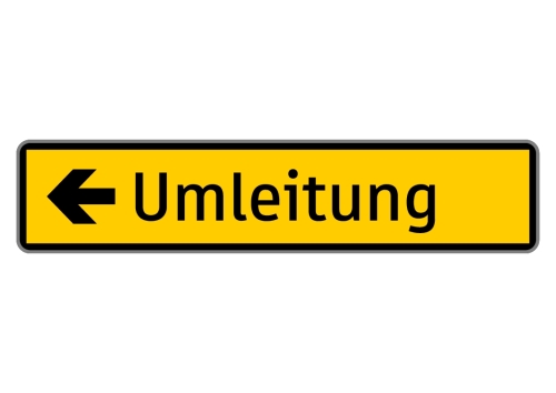 Artikelbild des Artikels “§53/16b Umleitung einzeilig “