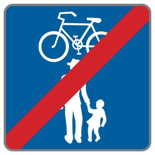 Artikelbild des Artikels “§53/29c Ende eines Geh- und Radweges ohne Benützungspflicht “