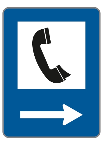 Artikelbild des Artikels “§53/*5 Telefon           Pfeil rechtsweisend “