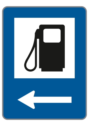 Artikelbild des Artikels “§53/*6 Tankstelle        Pfeil linksweisend “