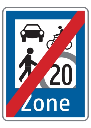 Artikelbild des Artikels “§53/*9f Ende einer Begegnungszone '20' “
