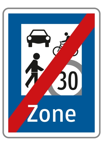 Artikelbild des Artikels “§53/*9f Ende einer Begegnungszone '30' “