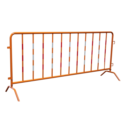 Artikelbild des Artikels “Absperrgitter orange beschichtet rot/weiß reflektierende Sprossen “
