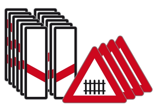 Artikelbild des Artikels “§50/*6c Bahnübergang mit Schranken 16-teilig “