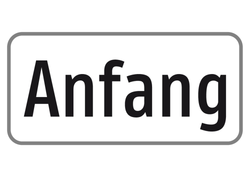 Artikelbild des Artikels “§54 Zusatztafel 'Anfang' (Baustelle) “