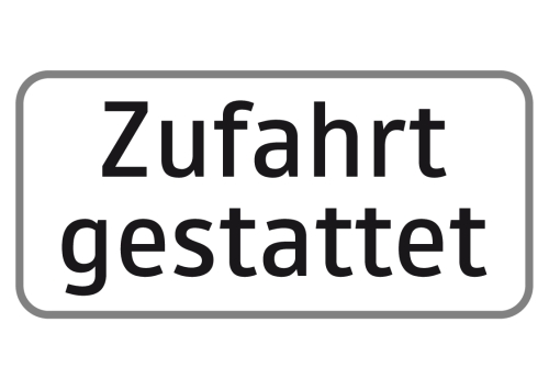 Artikelbild des Artikels “§54 Zusatztafel Bild Z20 “