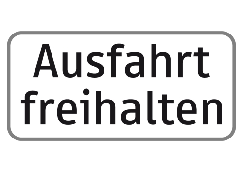 Artikelbild des Artikels “§54 Zusatztafel Bild Z21 “