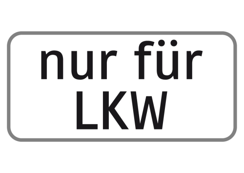Artikelbild des Artikels “§54 Zusatztafel Bild Z24 “