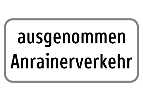 Artikelbild des Artikels “§54 Zusatztafel Bild Z26 “