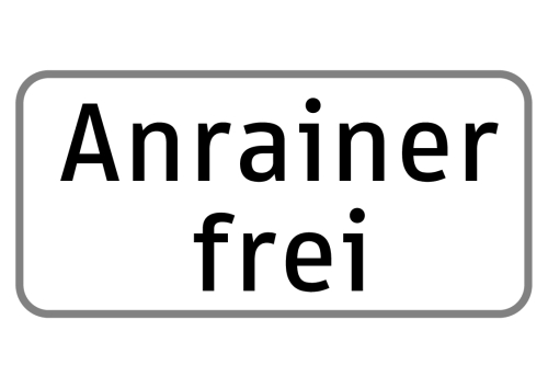 Artikelbild des Artikels “§54 Zusatztafel Bild Z27 “