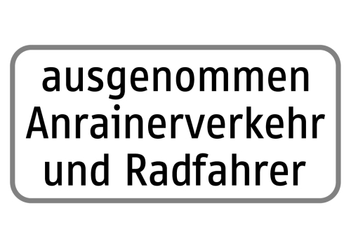 Artikelbild des Artikels “§54 Zusatztafel Bild Z31 “