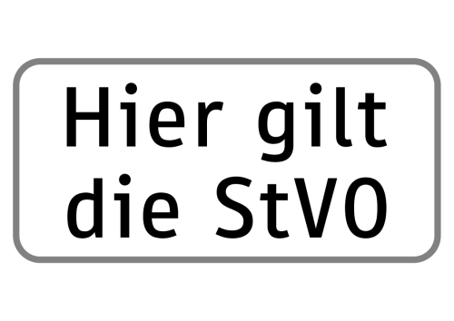 Artikelbild des Artikels “§54 Zusatztafel Bild Z35 “