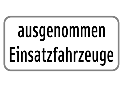 Artikelbild des Artikels “§54 Zusatztafel Bild Z92 “
