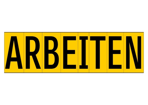 Artikelbild des Artikels “Buchstabe/Ziffer für Umleitungstafel 1500x1000mm “