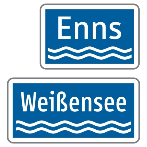 Artikelbild des Artikels “Bezeichnung von Gewässern (einzeilig) “