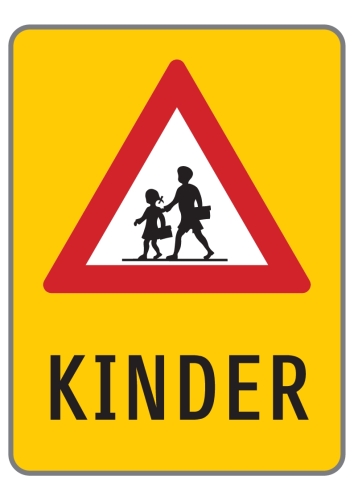 Artikelbild des Artikels “Hinweistafel 'KINDER' “
