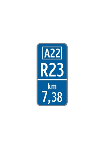 Artikelbild des Artikels “Kilometertafel Format 1 b Bundesstraßen A und S “
