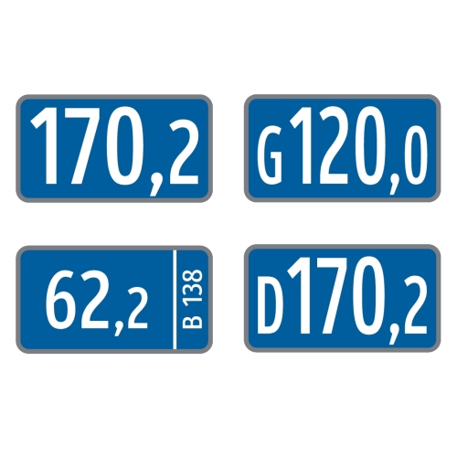 Artikelbild des Artikels “Kilometertafel Format 2 Landesstraßen B “