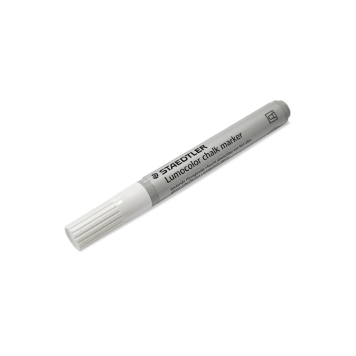 Artikelbild des Artikels “Kreidemarker weiß, deckend auf glatten Oberflächen, feucht abwischbar “