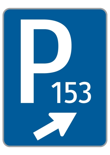 Artikelbild des Artikels “Parkplatztafel          1. Ausfahrt “