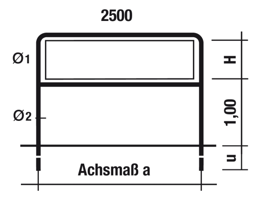 Artikelbild des Artikels “Rohrrahmen GE 2500 “