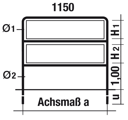 Artikelbild des Artikels “Rohrrahmen HA 1150 “