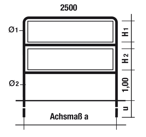 Artikelbild des Artikels “Rohrrahmen HE 2500 “