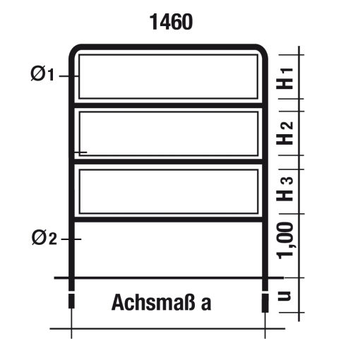 Artikelbild des Artikels “Rohrrahmen HFB 1460 “