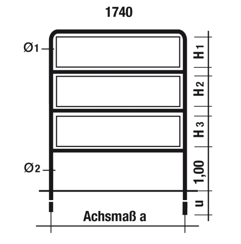 Artikelbild des Artikels “Rohrrahmen HFC 1740 “
