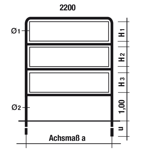 Artikelbild des Artikels “Rohrrahmen HFD 2200 “