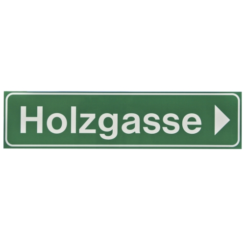 Artikelbild des Artikels “Straßenbezeichnungstafel Alu “