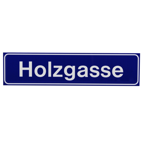Artikelbild des Artikels “Straßenbezeichnungstafel Hohlprofil “