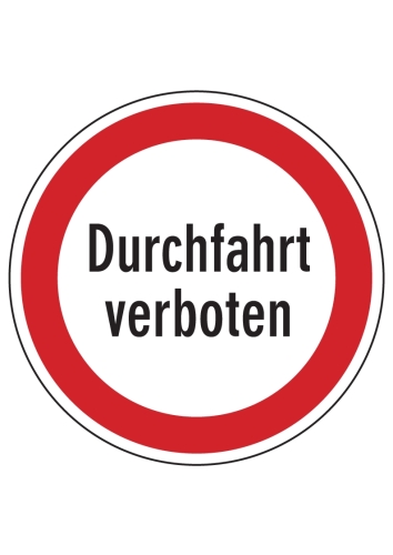Artikelbild des Artikels “Durchfahrt verboten “