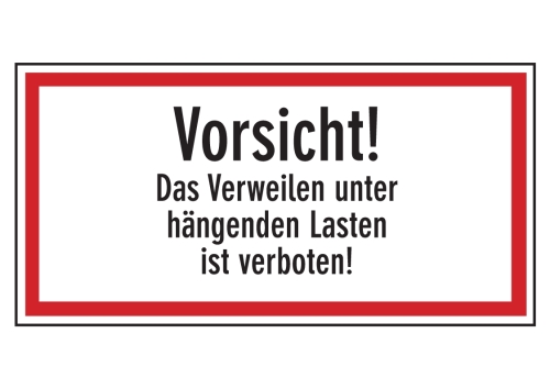 Artikelbild des Artikels “Vorsicht! Das Verweilen unter hängenden Lasten ist verboten! “