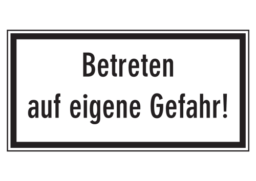 Artikelbild des Artikels “Betreten auf eigene Gefahr “
