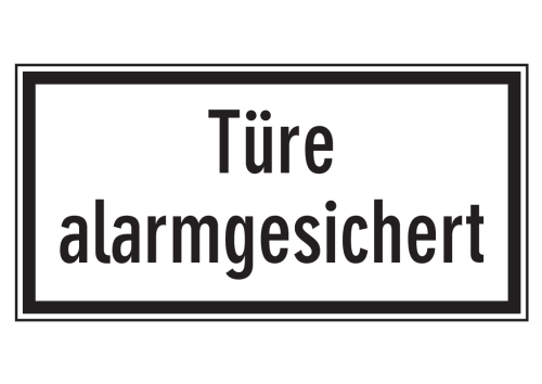 Artikelbild des Artikels “Türe alarmgesichert “