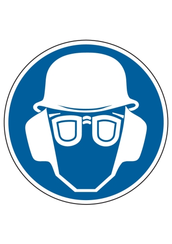 Artikelbild des Artikels “Augenschutz, Gehörschutz und Schutzhelm tragen “