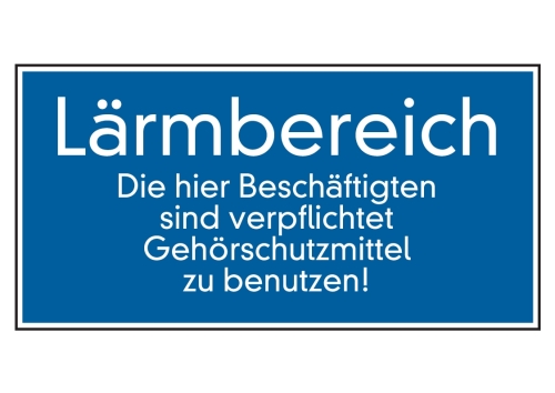 Artikelbild des Artikels “Lärmbereich D. hier Beschäftigten sind verpflichtet Gehörschutz zu tragen “