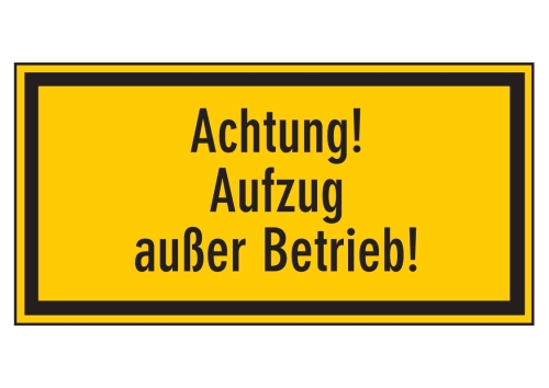 Artikelbild des Artikels “Achtung! Aufzug außer Betrieb! “