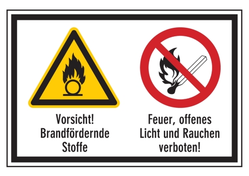 Artikelbild des Artikels “Vorsicht! Brandfördernde Stoffe/Feuer, offenes Licht und Rauchen verboten “