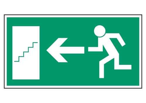 Artikelbild des Artikels “Rettungsweg über Treppe links “