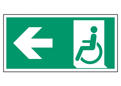Artikelbild des Artikels “Notausgang für gehbeeinträchtigte Personen (li) “