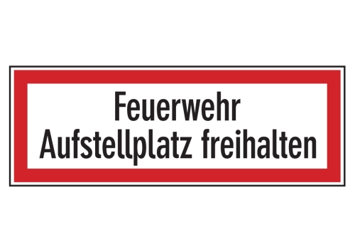Artikelbild des Artikels “Feuerwehr Aufstellplatz freihalten “