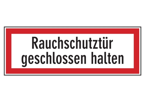 Artikelbild des Artikels “Rauchschutztür geschlossen halten “