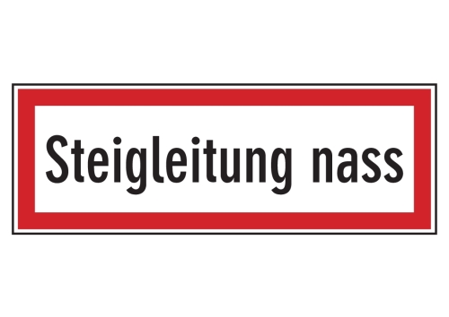 Artikelbild des Artikels “Steigleitung nass “