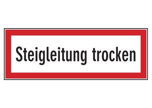 Artikelbild des Artikels “Steigleitung trocken “