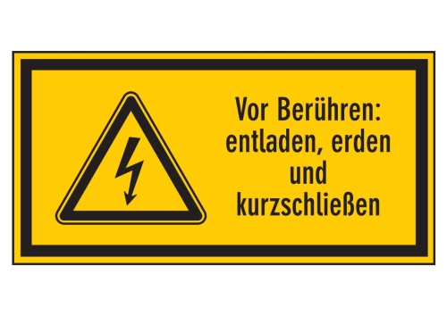 Artikelbild des Artikels “Vor Berühren: entladen, erden und kurzschließen “