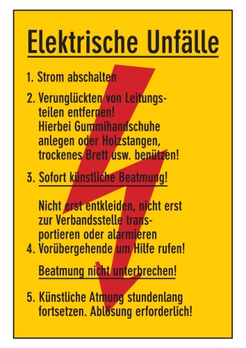 Artikelbild des Artikels “Elektrische Unfälle “