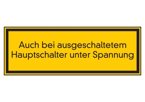 Artikelbild des Artikels “Auch bei ausgeschaltetem Hauptschalter unter Spannung “
