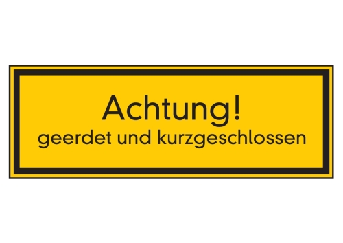 Artikelbild des Artikels “Achtung! geerdet und kurzgeschlossen “